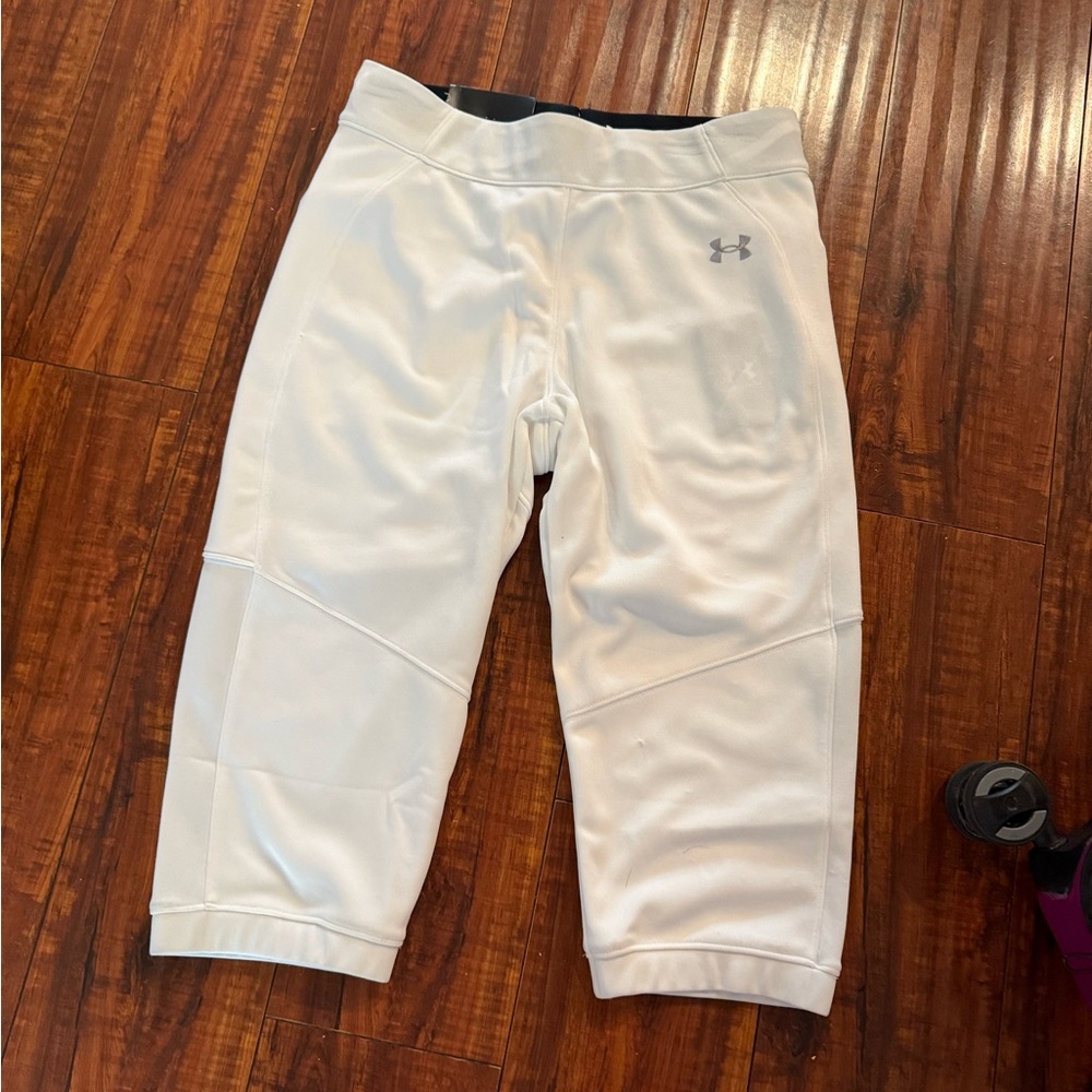 Under Armour  white softball pant